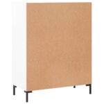 vidaXL Komoda lesklá biela 69,5x34x90 cm spracované drevo – Obrázok 8