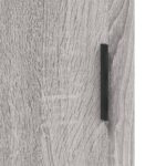 vidaXL Komoda sivý dub sonoma 34,5x34x90 cm spracované drevo – Obrázok 10