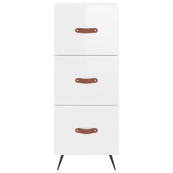 VXL8720845867454_g_en_hd_4.jpg vidaXL Komoda lesklá biela 34,5x34x90 cm spracované drevo – Obrázok 6