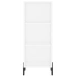 vidaXL Komoda biela 34,5x32,5x90 cm kompozitné drevo – Obrázok 4