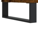 vidaXL Komoda dymový dub 34,5x32,5x90 cm kompozitné drevo – Obrázok 7