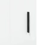 vidaXL Komoda lesklá biela 69,5x34x90 cm spracované drevo – Obrázok 9