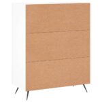 vidaXL Komoda biela 69,5x34x90 cm kompozitné drevo – Obrázok 7