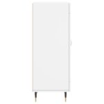 vidaXL Komoda biela 34,5x34x90 cm spracované drevo – Obrázok 7