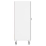 vidaXL Komoda biela 34,5x34x90 cm spracované drevo – Obrázok 7