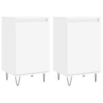 vidaXL Komody 2 ks biele 40x35x70 cm kompozitné drevo – Obrázok 2