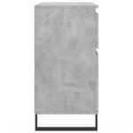 vidaXL Komoda betónovo sivá 60x35x70 cm spracované drevo – Obrázok 7