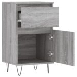vidaXL Komody 2 ks sivý dub sonoma 40x35x70 cm kompozitné drevo – Obrázok 7