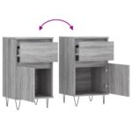 vidaXL Komody 2 ks sivý dub sonoma 40x35x70 cm kompozitné drevo – Obrázok 10