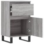vidaXL Komody 2 ks sivý dub sonoma 40x35x70 cm kompozitné drevo – Obrázok 7