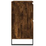 vidaXL Komoda dymový dub 60x35x70 cm spracované drevo – Obrázok 7