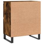 vidaXL Komoda dymový dub 60x35x70 cm spracované drevo – Obrázok 8