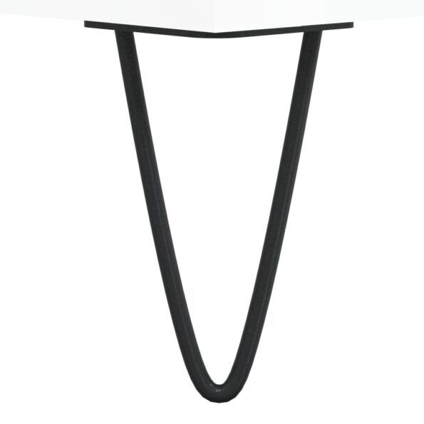 vidaXL Kúpeľňová skrinka lesklá biela 58x33x60 cm kompozitné drevo – Obrázok 8