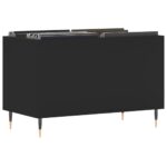 vidaXL Skrinka na platne čierna 74,5x38x48 cm kompozitné drevo – Obrázok 3
