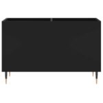 vidaXL Skrinka na platne čierna 74,5x38x48 cm kompozitné drevo – Obrázok 4