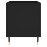 vidaXL Skrinka na platne čierna 74,5x38x48 cm kompozitné drevo – Obrázok 5