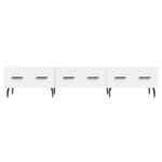 vidaXL TV skrinka, biela 150x36x30 cm, kompozitné drevo – Obrázok 5