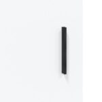 vidaXL Stôl biely 140x50x75 cm kompozitné drevo – Obrázok 9