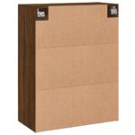 vidaXL Nástenná skrinka hnedý dub 69,5x34x90 cm kompozitné drevo – Obrázok 9