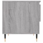 vidaXL Konferenčný stolík sivý sonoma 50x46x50 cm kompozitné drevo – Obrázok 7