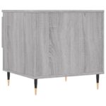 vidaXL Konferenčný stolík sivý sonoma 50x46x50 cm kompozitné drevo – Obrázok 8