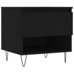 vidaXL Konferenčný stolík čierny 50x46x50 cm kompozitné drevo – Obrázok 2