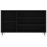 vidaXL Botník čierny 102x36x60 cm spracované drevo – Obrázok 4