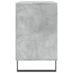 vidaXL Botník betónovo sivý 102x36x60 cm spracované drevo – Obrázok 5