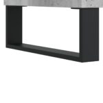vidaXL Botník betónovo sivý 102x36x60 cm spracované drevo – Obrázok 8