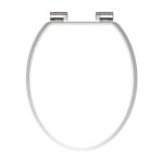 SCHÜTTE WC sedadlo WHITE drevené jadro – Obrázok 2