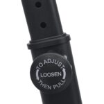 vidaXL Cyklotrenažér so snímačom pulzu, čierno červený – Obrázok 6