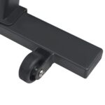 vidaXL Cyklotrenažér so snímačom pulzu, čierno červený – Obrázok 7