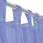 vidaXL Záves z látky voál, 2 ks, 140 x 225 cm, kráľovský modrý – Obrázok 4