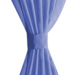 vidaXL Záves z látky voál, 2 ks, 140 x 225 cm, kráľovský modrý – Obrázok 5