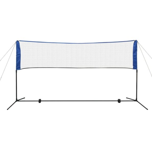 vidaXL Bedmintonová sada siete a košíkov, 300x155 cm – Obrázok 3
