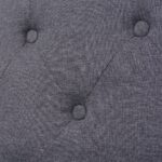 vidaXL Látková 3-miestna pohovka, sivá – Obrázok 2