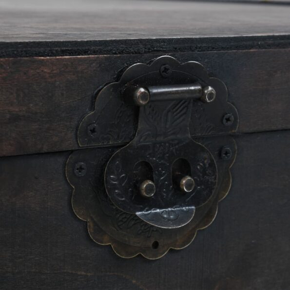 vidaXL Konferenčný drevený stolík s vintage prevedením 120x55x35 cm – Obrázok 2