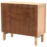 vidaXL Zásuvková skrinka masívne jedľové drevo 80x36x75 cm – Obrázok 6