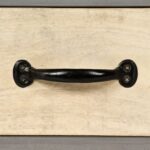 vidaXL TV stolík masívne mangovníkové drevo a oceľ 120x30x45 cm – Obrázok 8