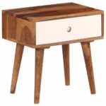 vidaXL Nočný stolík 45x30x45 cm masívne akáciaové drevo – Obrázok 11