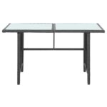 vidaXL 5-dielna záhradná sedacia súprava s vankúšmi polyratan čierna – Obrázok 11