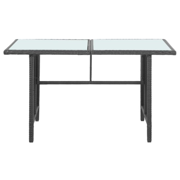 vidaXL 5-dielna záhradná sedacia súprava s vankúšmi polyratan čierna – Obrázok 11