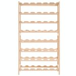 vidaXL Stojan na víno cédrové drevo 57,5x28x102 cm – Obrázok 2