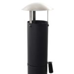 vidaXL Vonkašia pizza pec na drevené uhlie so šamotovým kameňom – Obrázok 5