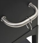 vidaXL Vonkašia pizza pec na drevené uhlie so šamotovým kameňom – Obrázok 6