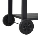 vidaXL Vonkašia pizza pec na drevené uhlie so šamotovým kameňom – Obrázok 8