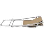 vidaXL Sklápacie kreslá na terasu 2 ks, oceľ, sivohnedé – Obrázok 5