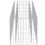 vidaXL Gabiónový vyvýšený záhon, pozinkovaná oceľ 180x50x50 cm – Obrázok 6