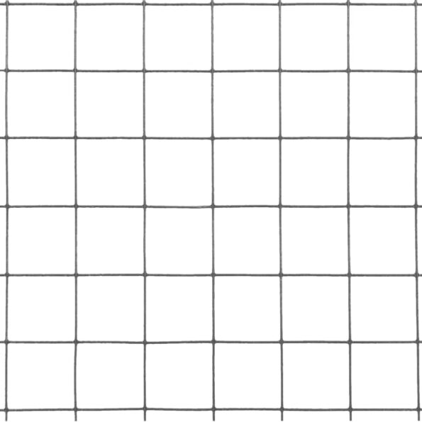 vidaXL Drôtené pletivo, oceľ potiahnutá PVC 10x0,5 m, sivé – Obrázok 4