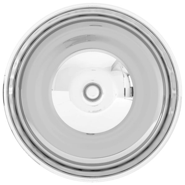 vidaXL Umývadlo 32,5x14 cm keramické strieborné – Obrázok 5